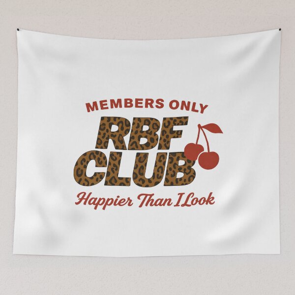 Item preview, Members Only RBF Club Happier Than I Look designed and sold by margamPagenberg.