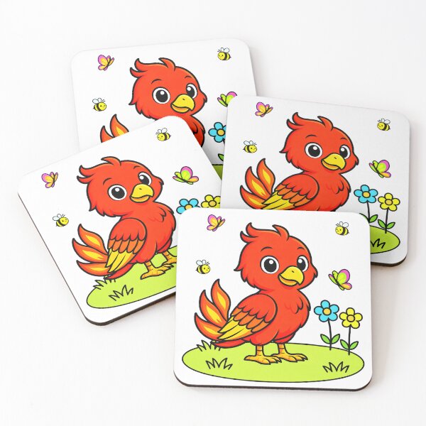 Item preview, Phoenix on a flower meadow for babies and toddlers designed and sold by Auralda-T-Shirt.