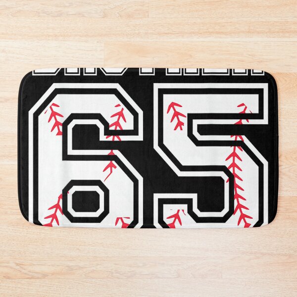 Item preview, Proud Brother Baseball Player Number 65 Sibling Support designed and sold by PamQBennett.