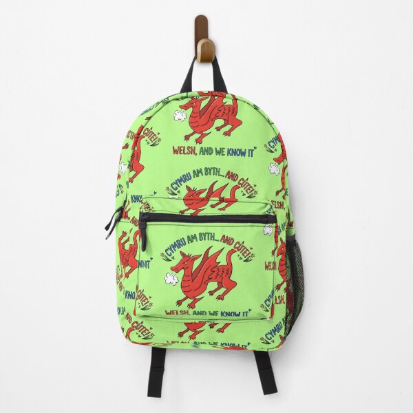 Item preview, Cute Welsh Dragon Doodle - "Cymru Am Byth" Wales Pride designed and sold by MiowandMolly.