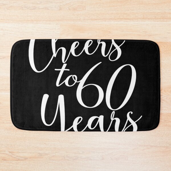 Item preview, Cheers To 60, Years Women Men Anniversary 60th Birthday designed and sold by PamQBennett.