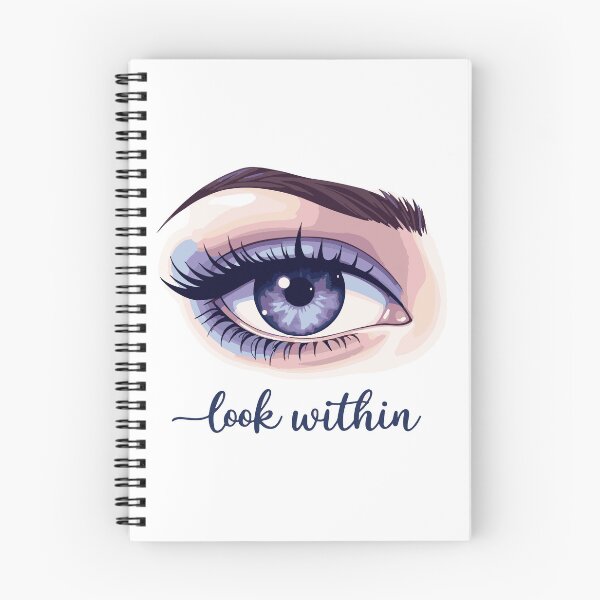 Item preview, Look Within – Cosmic Eye Minimalist Art designed and sold by GreenDreamArt.
