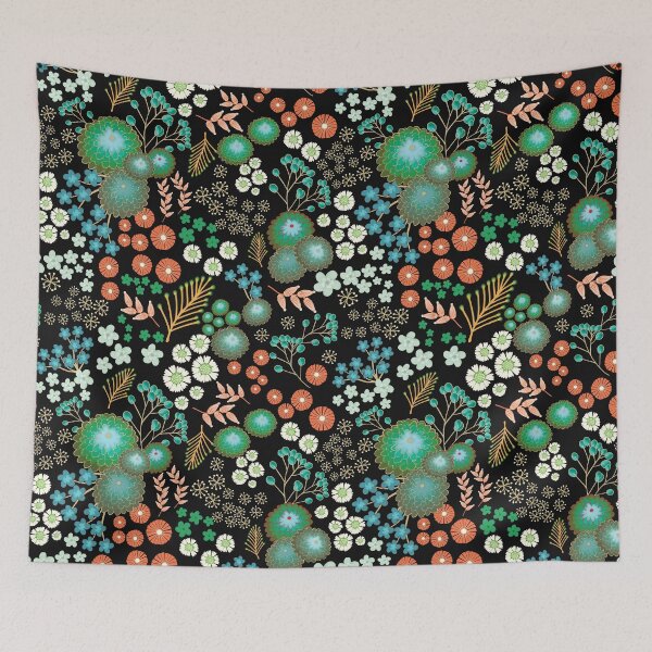 Item preview, Enchanted Whimsical Meadow designed and sold by phatlizzardart.