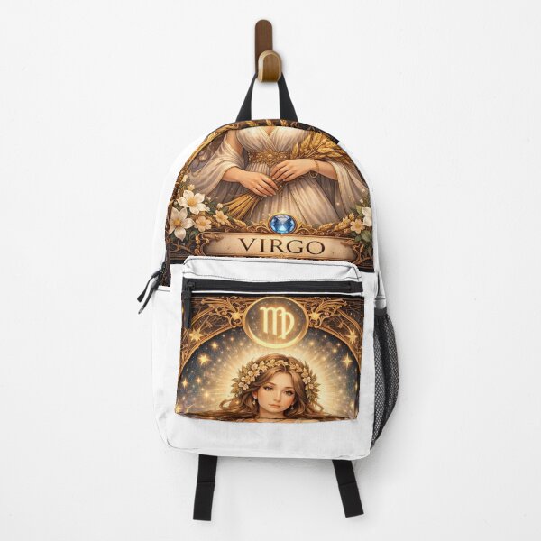 Item preview, Elegant Virgo Zodiac Goddess Aesthetic Astrology Sign Design designed and sold by Sanika arts .