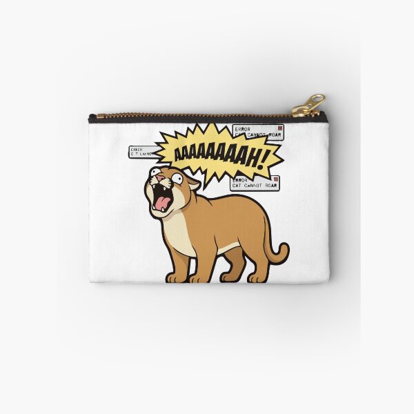 Item preview, Funny Puma Broken Cat Alarm Cannot Roar Meme designed and sold by Petzzz.
