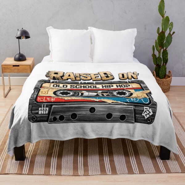Item preview, Raised On Old School Hip Hop Retro Cassette designed and sold by margamPagenberg.