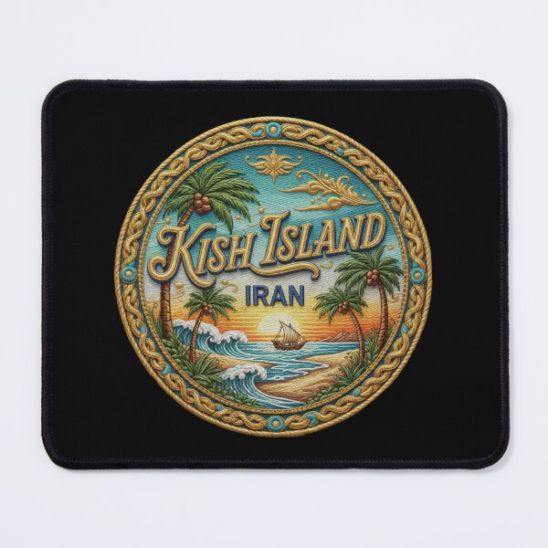 Item preview, Kish Island, Iran – Tropical beach, waves & sailboat designed and sold by Girih.