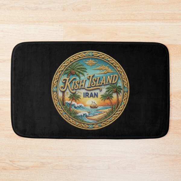 Item preview, Kish Island, Iran – Tropical beach, waves & sailboat designed and sold by Girih.