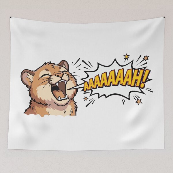 Item preview, Sassy Cougar Fueled By Drama Screaming Catamount designed and sold by Petzzz.