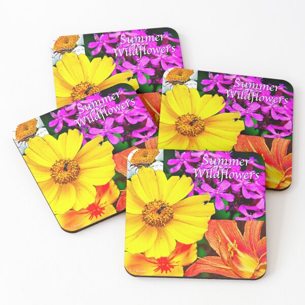Item preview, Summer Wildflowers Poster designed and sold by AMacGPhilly.