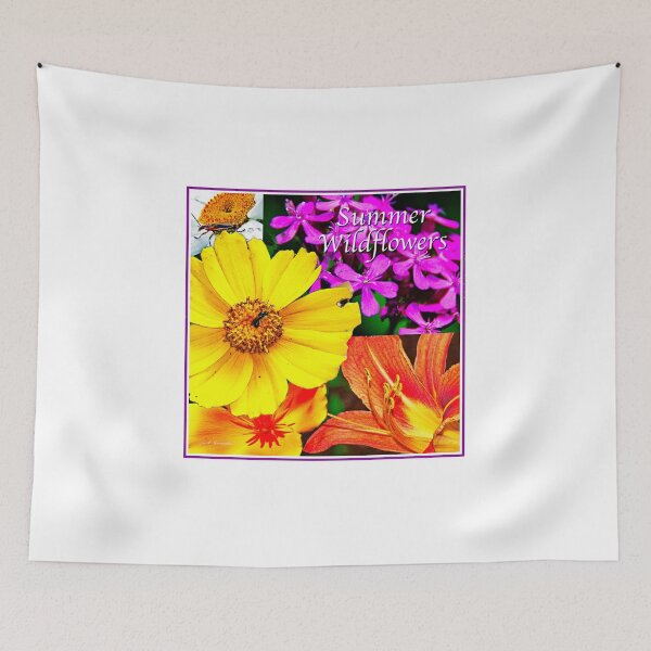 Item preview, Summer Wildflowers Poster designed and sold by AMacGPhilly.