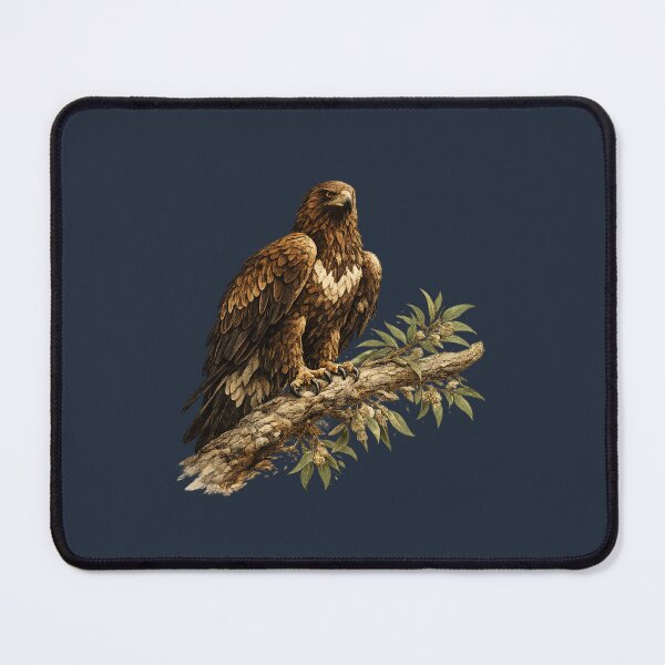 Item preview, Wedgetail Eagle Perched Portrait – Wedge Tailed Eagle Australian Wildlife designed and sold by PunchDrop.