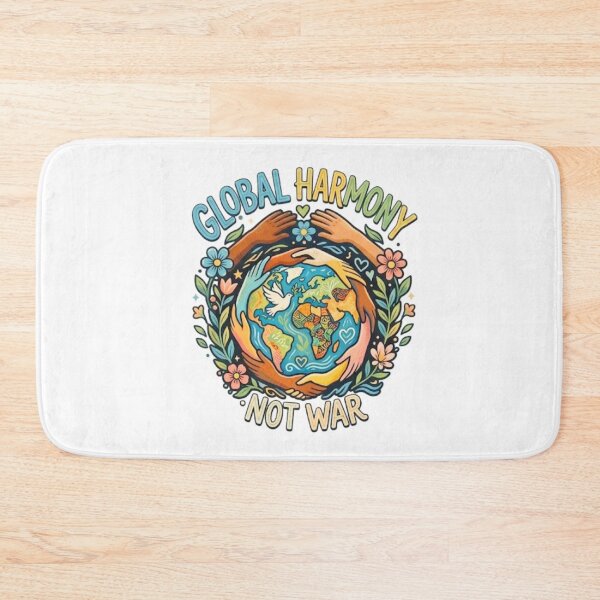 Item preview, Global harmony not war  designed and sold by DoneAndDusted.