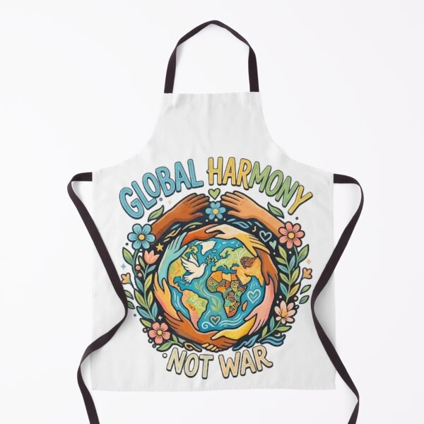 Item preview, Global harmony not war  designed and sold by DoneAndDusted.