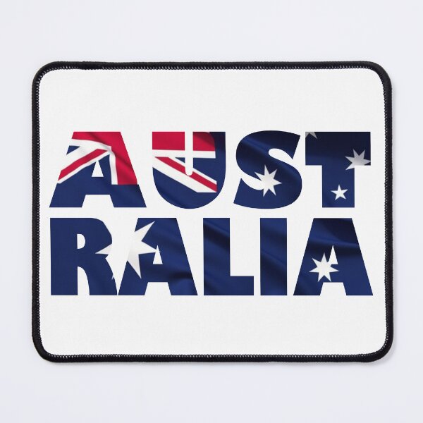 Item preview, Australia Typography with Australia Flag – Patriotic Australia Design designed and sold by dkza.