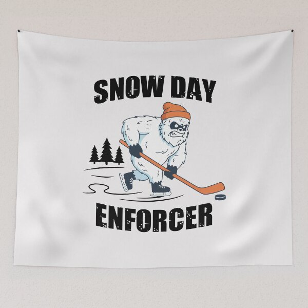 Item preview, Snow Day Enforcer: Funny Seasonal Snowstorm designed and sold by Fliflat.