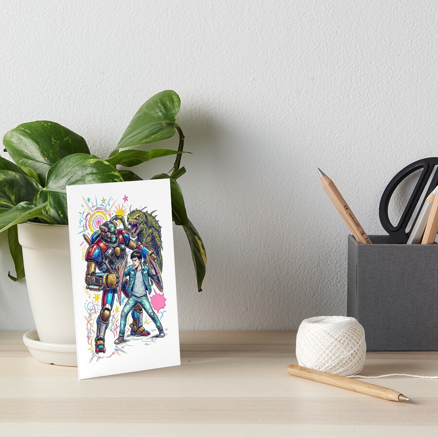 Item preview, Art Board Print designed and sold by Runglavan.