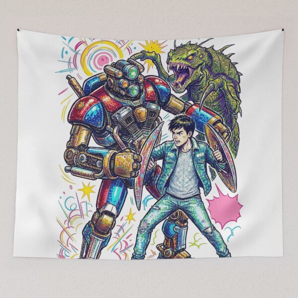 Item preview, Iron robot designed and sold by PP&RAINBOW SHOP.