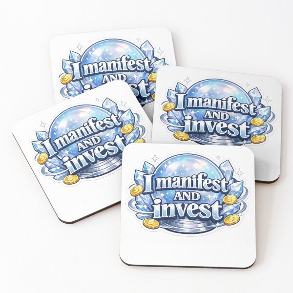 Item preview, ‘I manifest AND invest’ Digital Product designed and sold by PixelandPunch.