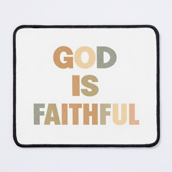 Item preview, God Is Faithful Christian Print designed and sold by Sunniz.