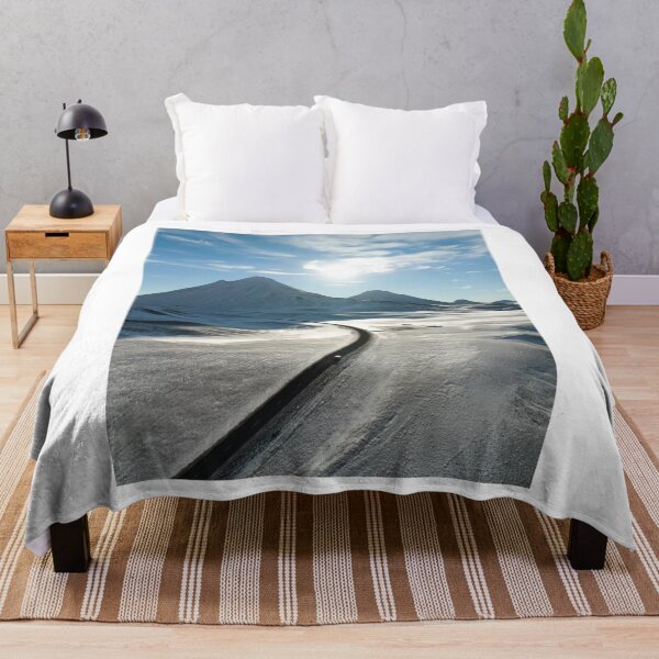 Item preview, Snow Road To Mountain Photographic Print designed and sold by Mother-Nature65.