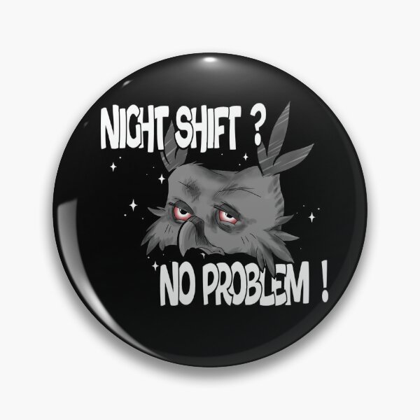 Item preview, Tired Owl Night Shift Worker Humor designed and sold by D!ego.