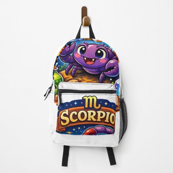 Item preview, Cute Cartoon Scorpio Zodiac Sign – Astrology Scorpion Illustration designed and sold by Sanika arts .