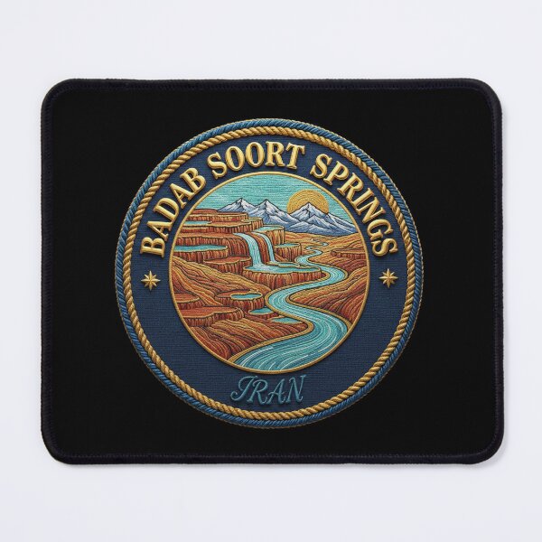 Item preview, Badab Soort Springs, Iran – Terraces, Mineral Water & Mountains designed and sold by Girih.