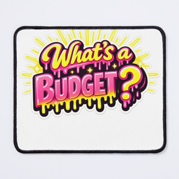 Item preview, ‘What’s a Budget?’  Digital Product designed and sold by PixelandPunch.