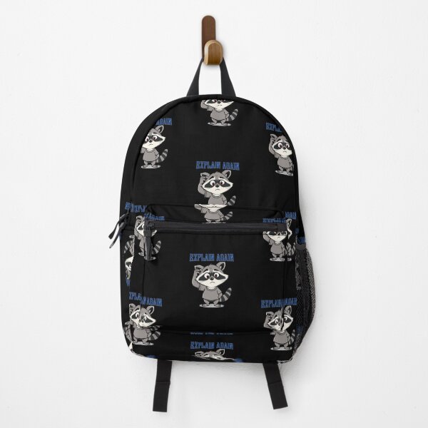Item preview, Funny Raccoon Meme Collection – Sarcastic Trash Panda Memes – Explain Again Confused Raccoon designed and sold by MiraLumeStudio.