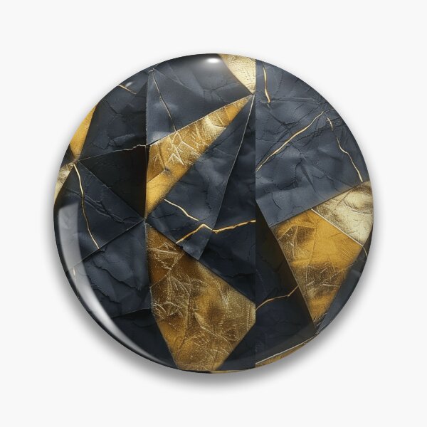 Item preview, Golden And Black Marbled Abstract Art Digital Designs designed and sold by DEC02.