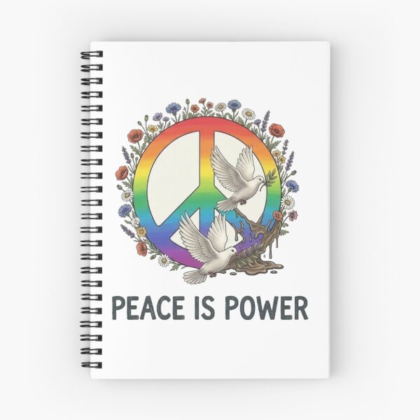 Item preview, Peace is power  designed and sold by DoneAndDusted.