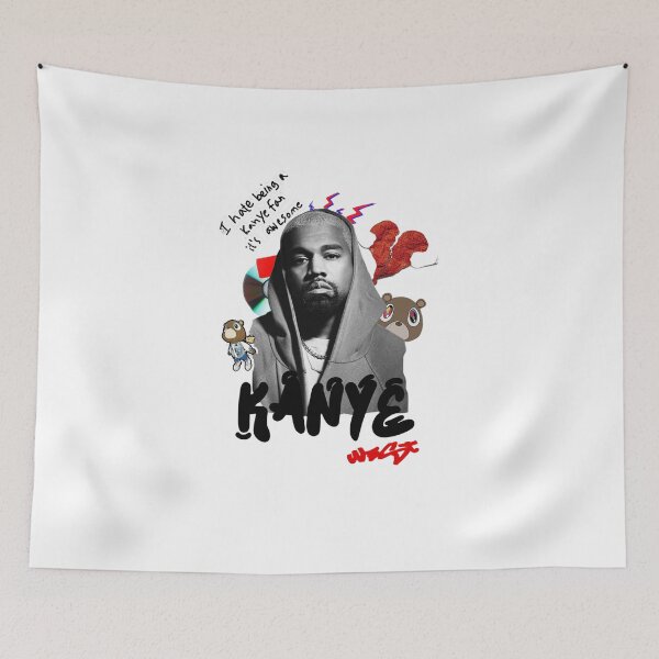 Item preview, i hate being a kanye fan ist awesome designed and sold by ConcreteSaint.