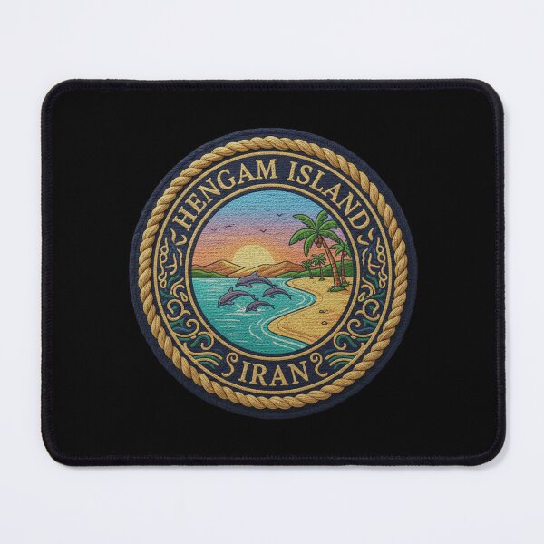 Item preview, Hengam Island, Iran – Dolphins, beach & sunny sky designed and sold by Girih.