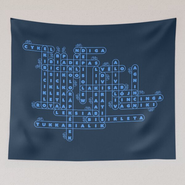 Item preview, Word search puzzle for the word "Bicycle" (VAZ) designed and sold by LuCancio23.