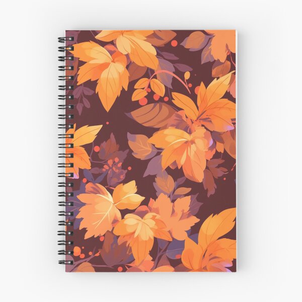 Item preview, Herbstblätter Muster – Warmes Autumn Leaves Pattern Design designed and sold by madkiitten.