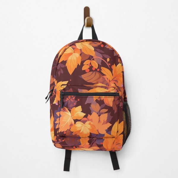 Item preview, Herbstblätter Muster – Warmes Autumn Leaves Pattern Design designed and sold by madkiitten.