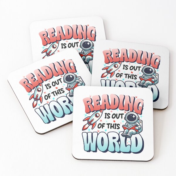 Item preview, Reading Is Out Of This World – Astronaut Space Book Lover  designed and sold by Maniutek.