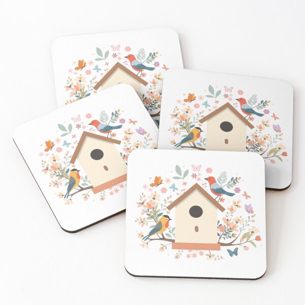 Item preview, Bird House Botanical Sticker  designed and sold by colorleafz.