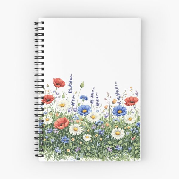 Item preview, Wildflower meadow botanical garden flowers designed and sold by HandicraftArt.