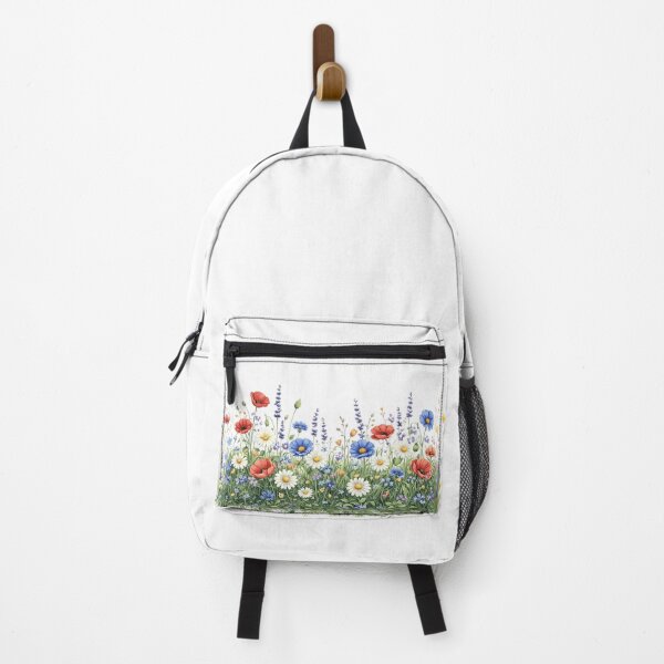 Item preview, Wildflower meadow botanical garden flowers designed and sold by HandicraftArt.