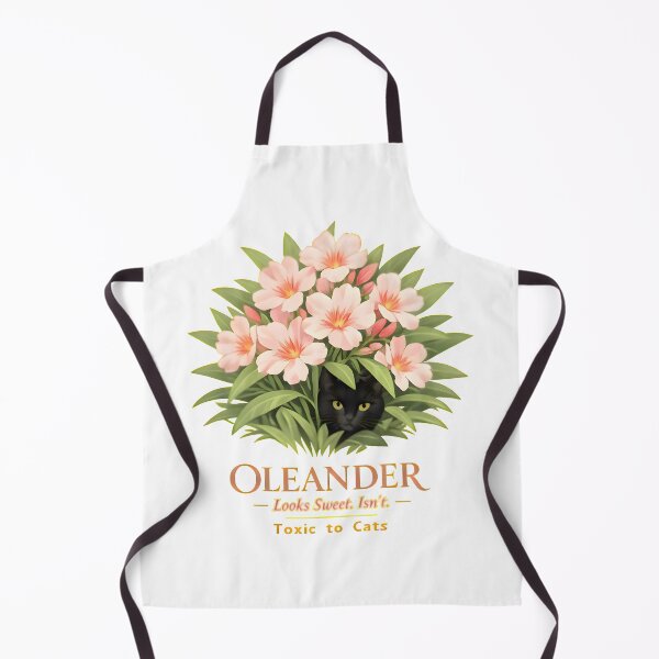 Item preview, Oleander – Looks Sweet, Isn’t | Toxic Plants for Cats Veterinary Awareness Design designed and sold by Bettybee00.