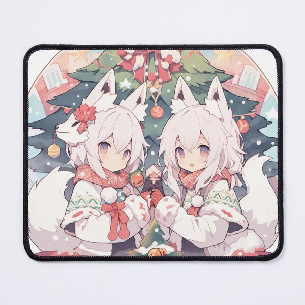 Item preview, Fox Twins Christmas designed and sold by Solace Sparkles.