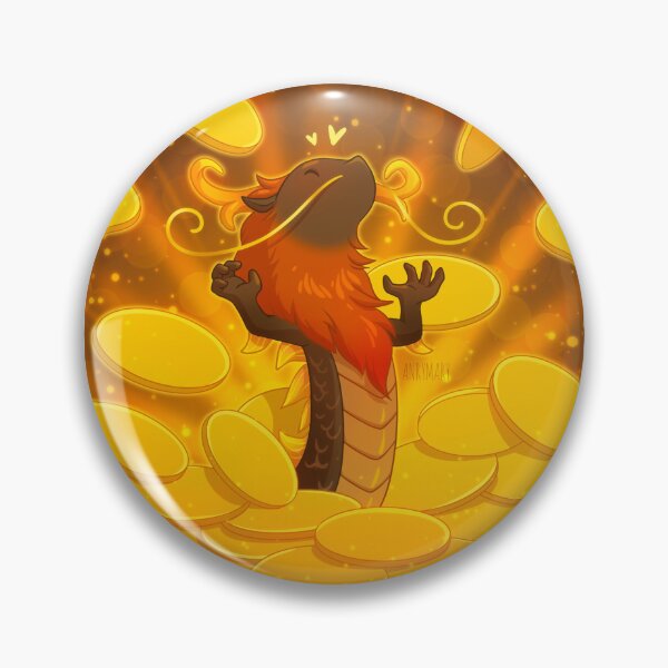 Item preview, Morax Swimming in Mora - Genshin Impact Fanart designed and sold by AnryMary.