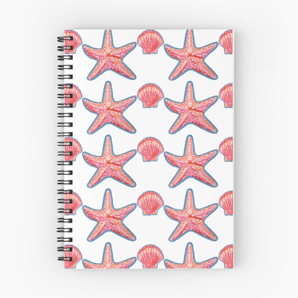 Item preview, Starfish and Shell designed and sold by InkHibiscus_Studios.