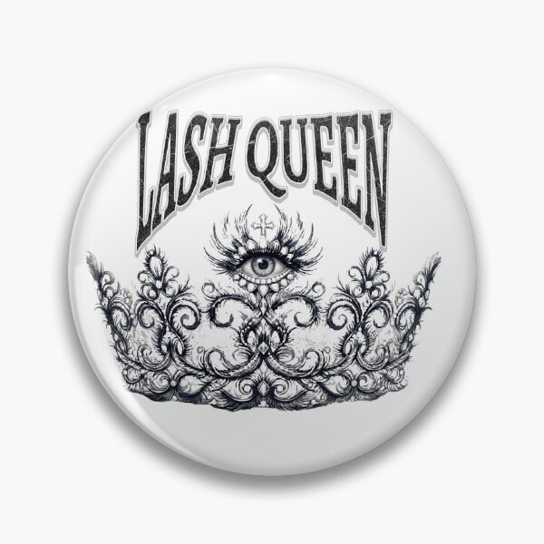 Item preview, The Lash Queen Crown - Vintage Tattoo Style designed and sold by MikesLab.