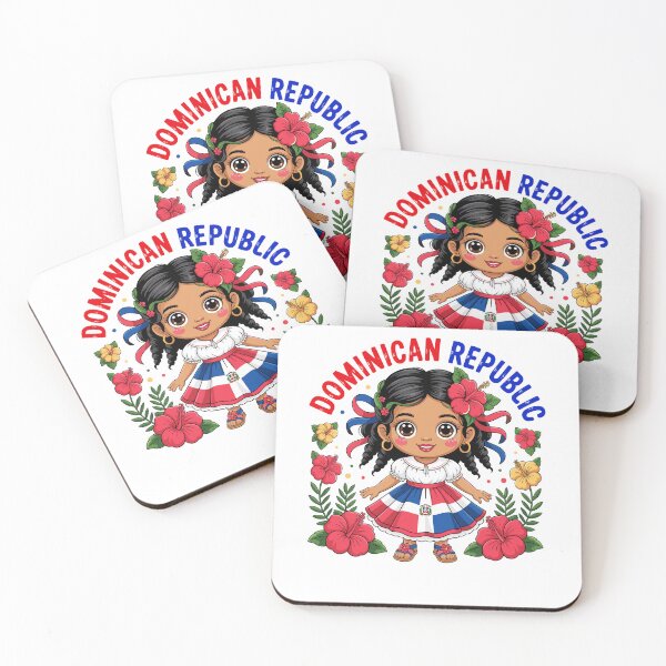 Item preview, Dominican Republic Girl Dominicana Pride for Girls Kids designed and sold by NUMAcreations.
