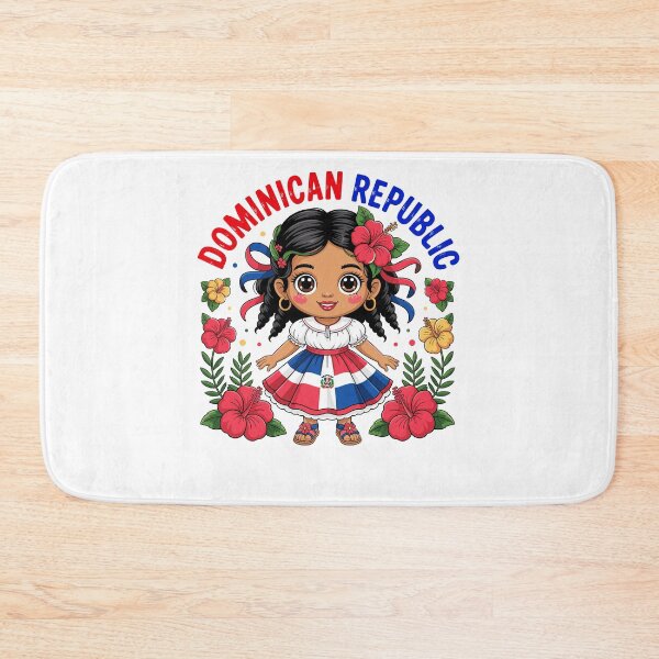 Item preview, Dominican Republic Girl Dominicana Pride for Girls Kids designed and sold by NUMAcreations.