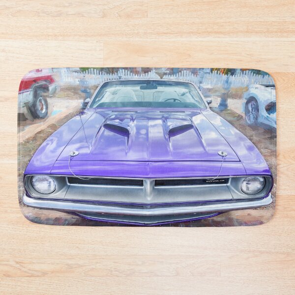 Item preview, 1970 Plum Crazy Purple Plymouth Hemi Barracuda 440-6 Convertible X154 designed and sold by RichFrancoCars.