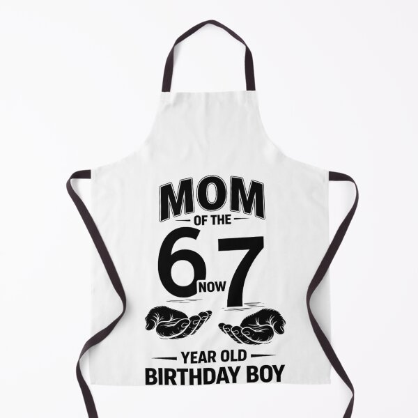 Item preview, Mom Of The 67 Year Old Birthday Boy Funny Quote designed and sold by margamPagenberg.